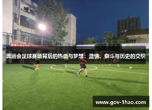 奥运会足球赛场背后的热血与梦想：激情、奋斗与历史的交织